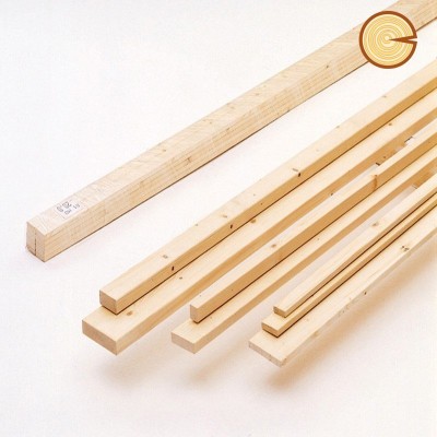 LISTELLO PIALLATO IN ABETE MM 30X30X2000