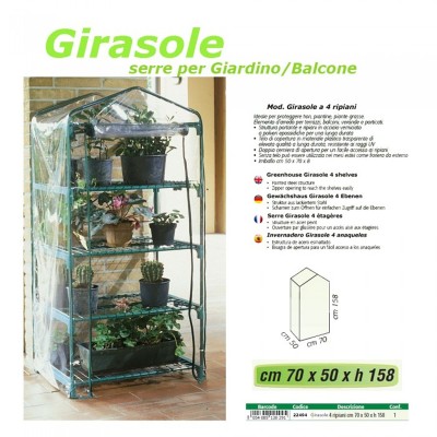 Betty Garden Serra da Terrazzo a 4 Ripiani