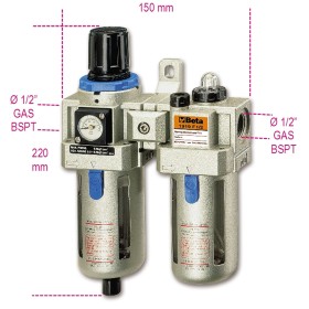 FILTRO REGOLATORE LUBRIFICATORE BETA 1919F1/2