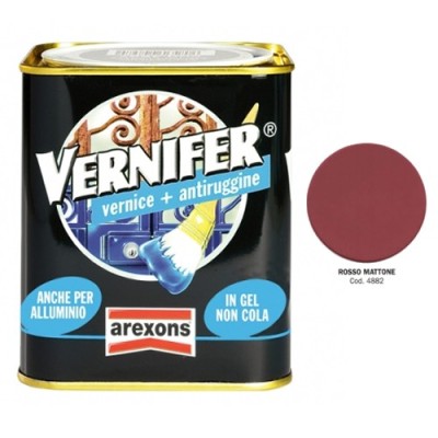 VERNIFER ROSSO MATTONE SATINATO ML 750 AREXONS
