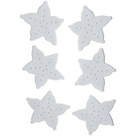 ANTISCIVOLO SET STELLA MARINA BIANCO PEZZI 6