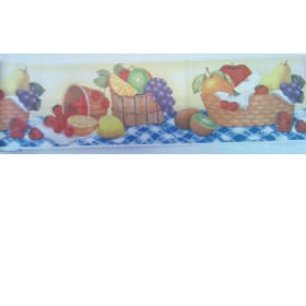 BORDO ADESIVO IN PVC FRUTTA PER CUCINA METRI 5