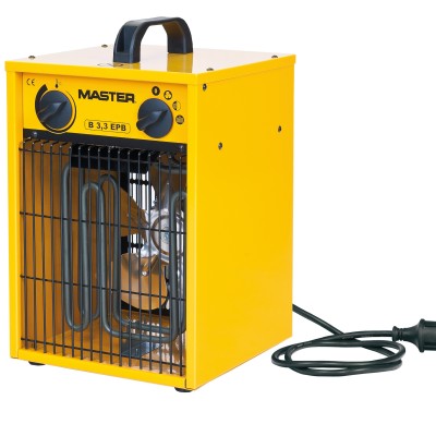 GENERATORE ARIA CALDA ELETTRICO VENTILATORE B3,3EPB MASTER
