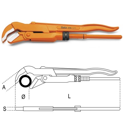 GIRATUBI SVEDESE 45176 MM 240 1/2' ART.374 BETA