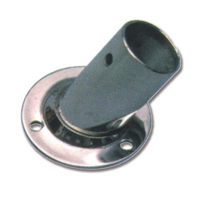 Base Inclinata Inox Per Passamaneria 60 Gradi Diametro mm 25 Per Barca