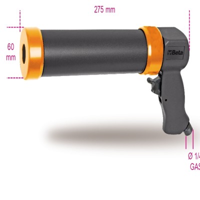 PISTOLA PER SIGILLANTI 1947 BETA 1,1 KG DIMENSIONI 50x210 mm