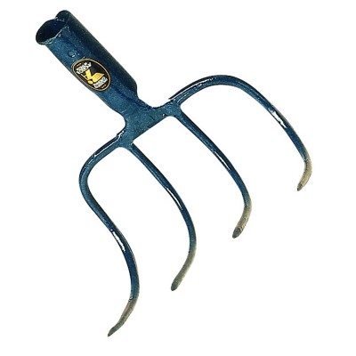 FORCA PIEGATA A 4 DENTI CON PALLINA PER UVA ANGELO B.