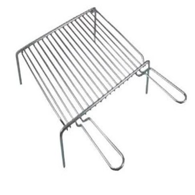 GRATICOLA FILO CROMATO 35X40 CM ARGENTATA ANGELO B