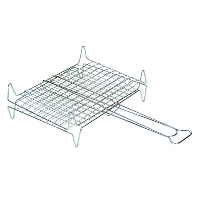 GRATICOLA DOPPIA EXTRA 27X37 CM ARGENTATA ANGELO B