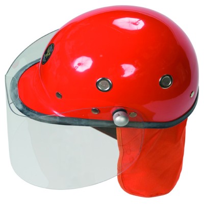 ELMETTO A.I.B. CON VISIERA ANTINCENDIO ANGELO B