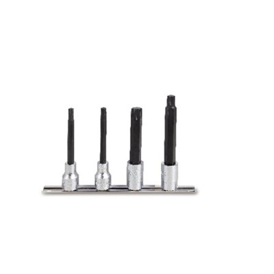 SERIE DI 4 CHIAVI A BUSSOLA X VITI CON IMPRONTA TORX BETA