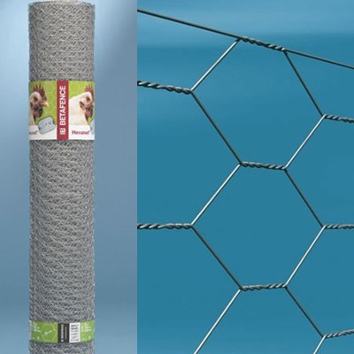 RETE HEXANET ZINCATA MM 50 H 1,50 FILO MM 1,2 ROTOLO 50 MT