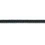 TREM MULTICOLOR TRECCIA IN POLIPROPILENE TRECCIATA AD AGHI NERA 4 MM 400 METRI NAUTICA