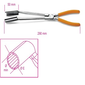 PINZA X CAPPUCCI CANDELE D' ACCENSIONE BECCHI LUNGHI BETA