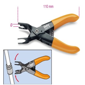 PINZA X RACCORDI RAPIDI TUBI CARBURANTE Ø 10 MM BETA