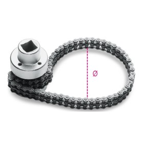 CHIAVE A CATENA DOPPIA SOTTILE X FILTRI OLIO Ø60÷110 BETA