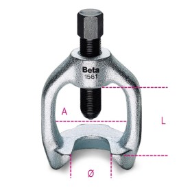 ESTRATTORE PER SNODI SFERICI Ø 40 MM 1561/4 BETA