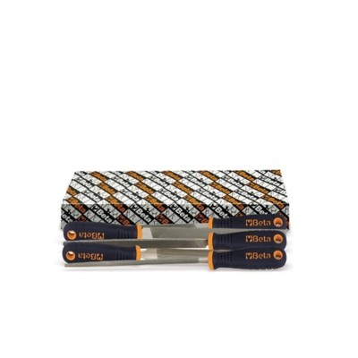 SERIE DI LIME A TAGLIO BASTARDO 6" CON IMPUGNATURA BETA