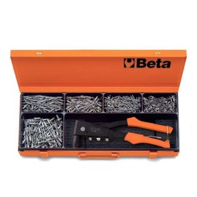RIVETTATRICE CON ASSORTIMENTO DI 700 RIVETTI IN ALLUMINIO