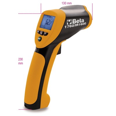 TERMOMETRO DIGITALE A INFRAROSSI 1760/IR1600 BETA