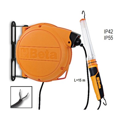 AVVOLGITORE AUTOMATICO CON PORTALAMPADA A FLUORESCENZA 24VAC