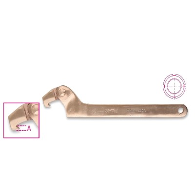 CHIAVE A SETTORE ARTICOLATA ANTISCINTILLA X GHIERE 50-120MM