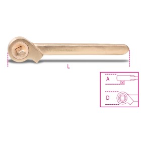 CRICCHETTO SEMPLICE QUADRO SCORREVOLE 1/2 ANTISCINTILLA BETA