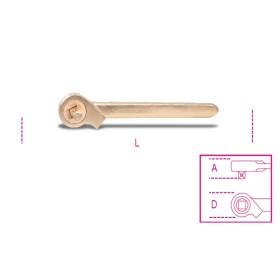 CRICCHETTO SEMPLICE QUADRO SCORREVOLE 3/4 ANTISCINTILLA BETA