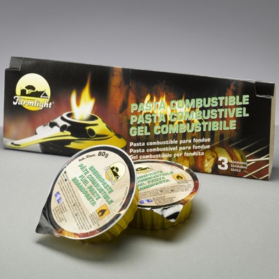 GEL COMBUSTIBILE 240 GR PER FONDUTE E GRIGLIE