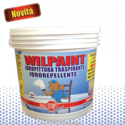 IDROPITTURA WILPAINT LT 10 TRASPIRANTE IDROREPELLENTE DIXI