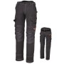 PANTALONI DA LAVORO MULTITASCHE IN T/C 260G 3L GRIGIO 7816
