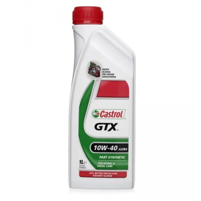Castrol GTX 10W-40 A3/B4 Party Synthetic per Macchine a gasolio e diesel