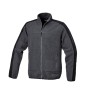 GIACCA INSERTI IN POLIESTERE L GRIGIO NERO PILE 7622G BETA