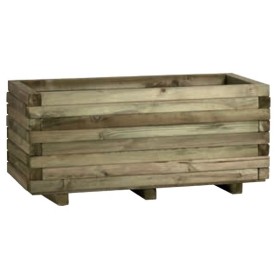 Fioriera Top In Pino Impregnato cm 60 x 35 x 35 H