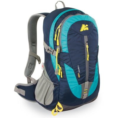 ZAINO LEGGERO E CONFORTEVOLE 42 X 30 X 17 CM TRAIL BLA