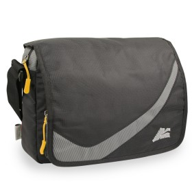 BORSA A TRACOLLA UNISEX COLORE NERO GRIGIO VIRGINIA