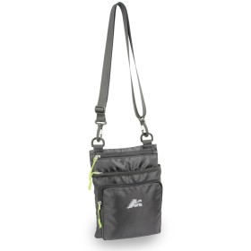 BORSELLO UNISEX REGOLABILE E COMPATTO COLORE NERO HAITI