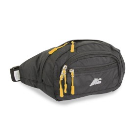 MARSUPIO CON MULTI TASCHE E DORSO IMBOTTITO NERO MICRO