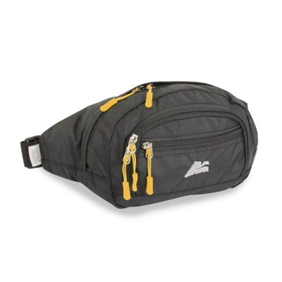 MARSUPIO CON MULTI TASCHE E DORSO IMBOTTITO NERO MICRO