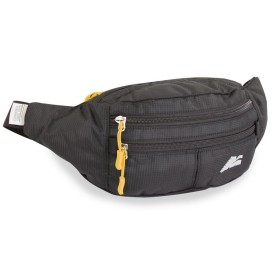 MARSUPIO NERO CON AMPIO SCOMPARTO CENTRALE CON PORTA CHIAVI