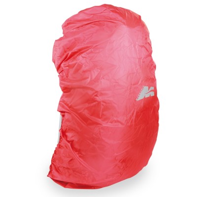 COPRI ZAINO LEGGERO E IMPERMEABILE RAIN COVER 22 LT ROSSO