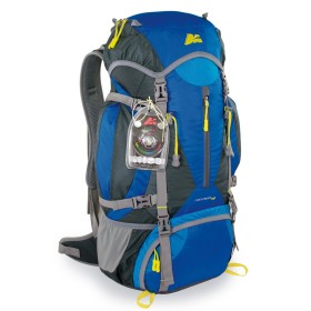 ZAINO DA TREKKING MULTITASCA BLU CON LED PLUS NEVADA GRY