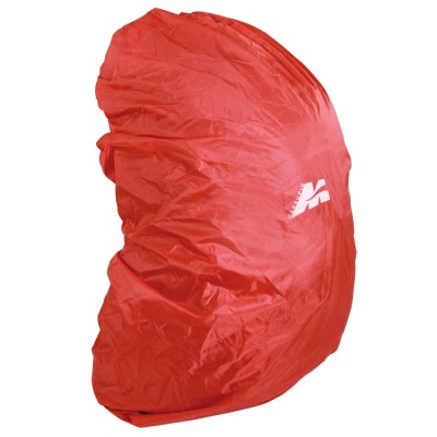 COPRI ZAINO LEGGERO E IMPERMEABILE RAIN COVER 40 LT ROSSO