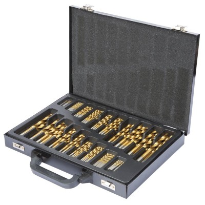 VALIGETTA 170 PUNTE PER TRAPANO PER METALLO HSS TITANIUM