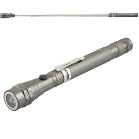 Torcia telescopica magnetica a 3 led