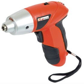 RIBITECH acciavite a batteria con illuminazione integrata in valigetta