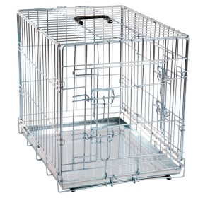 Karlie Flamingo Gabbie Cani Metal Galvanized 4/5 mm - L 47 x P 30 x H 37 cm