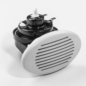 Tromba da incasso a scomparsa super voic colore crema