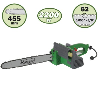 Elettrosega elettrica 450 mm Ribimex 2200 W