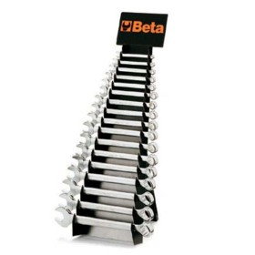 SERIE DI 25 CHIAVI COMBINATE CON SUPPORTO IN LAMIERA BETA